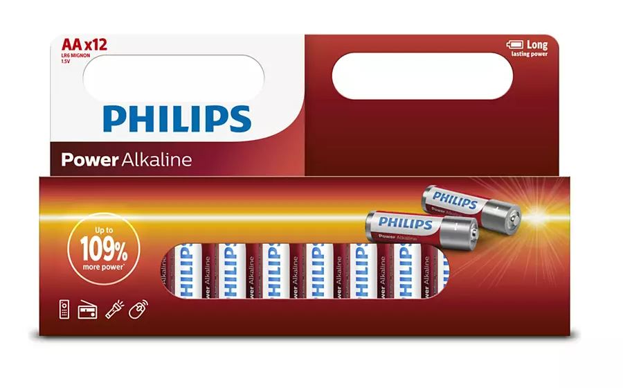 Philips Paristo LR6/ AA Power Alkaline B12 (12pcs)