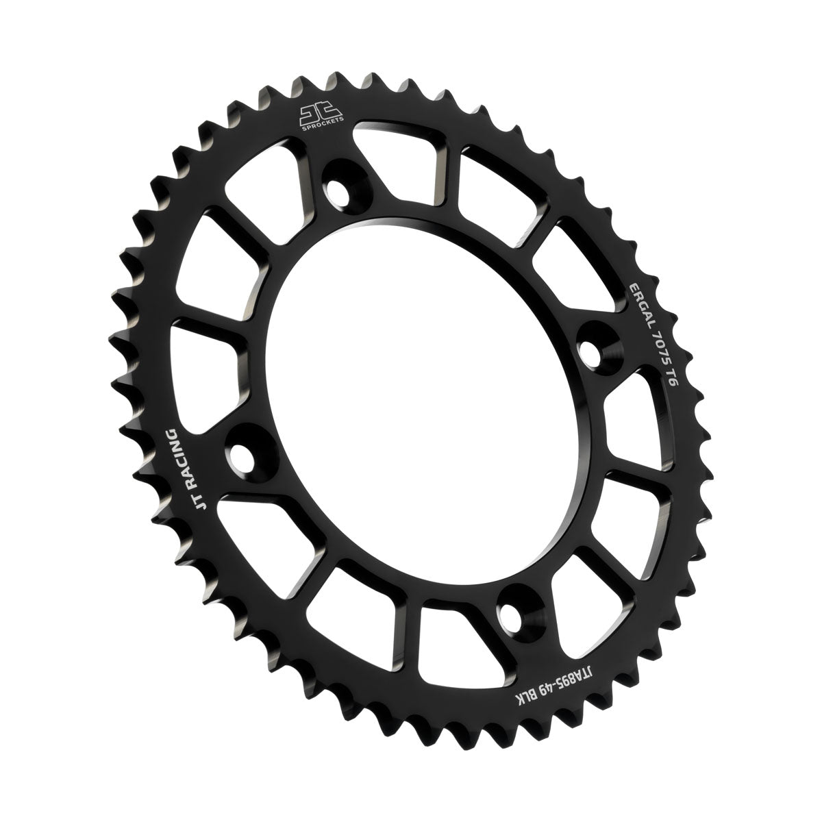 JT Takaratas Alumiini 7075 T6 Musta JTA895.48BLK