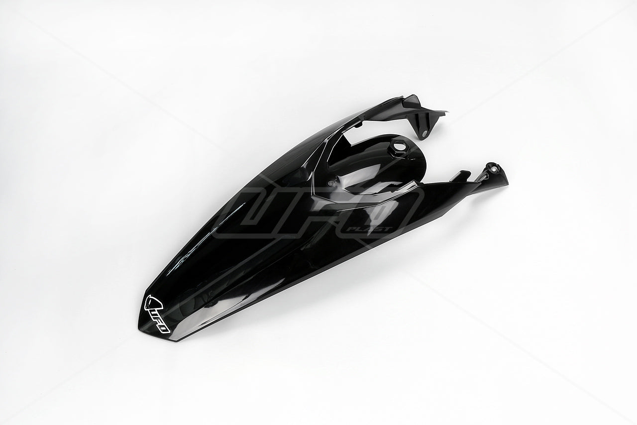UFO Takalokasuoja KTM125-525 EXC 12-16 Musta 001