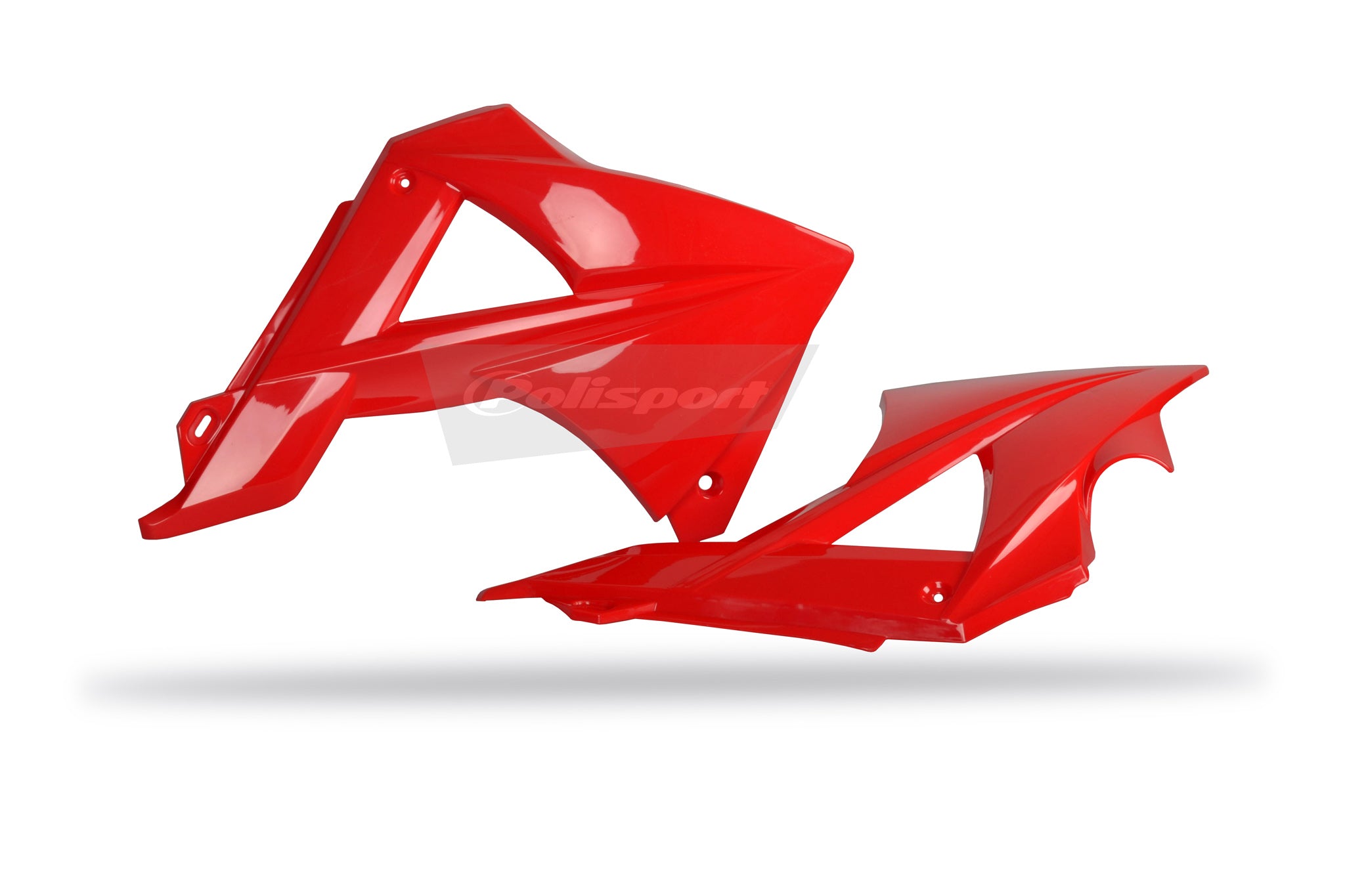 Polisport Radiator Scoops GasGas EC/EC-E125/200/250/300/450FSE(10-11) red