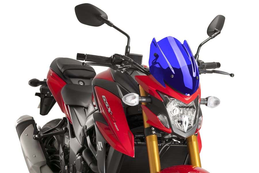 Puig Winds. N.G. Sport Suzuki Gsx-S750 17-18'' C/Blue