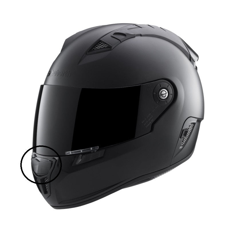SR1 button with ventilation