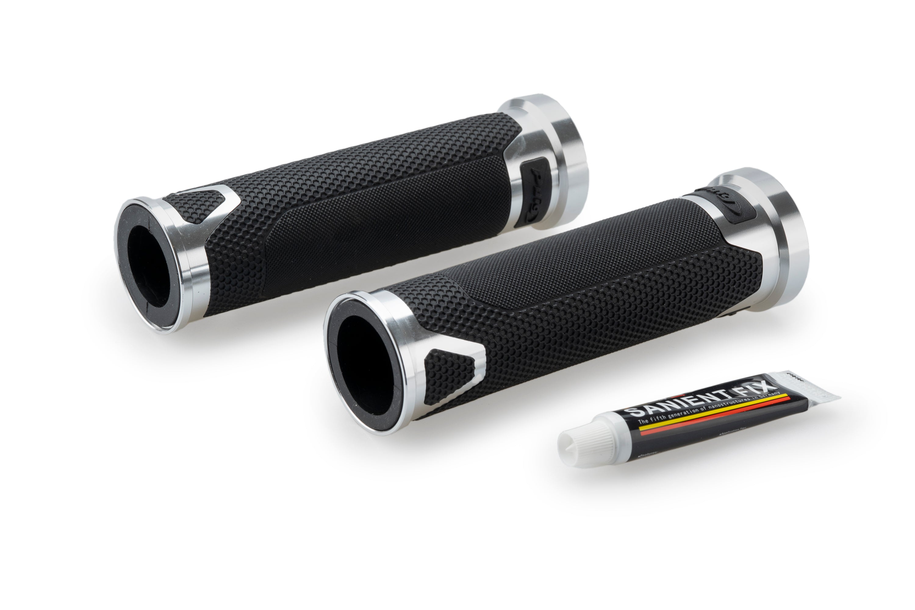Puig Grips By Pair Puig Hi-Tech Revving 123Mm C/Silver