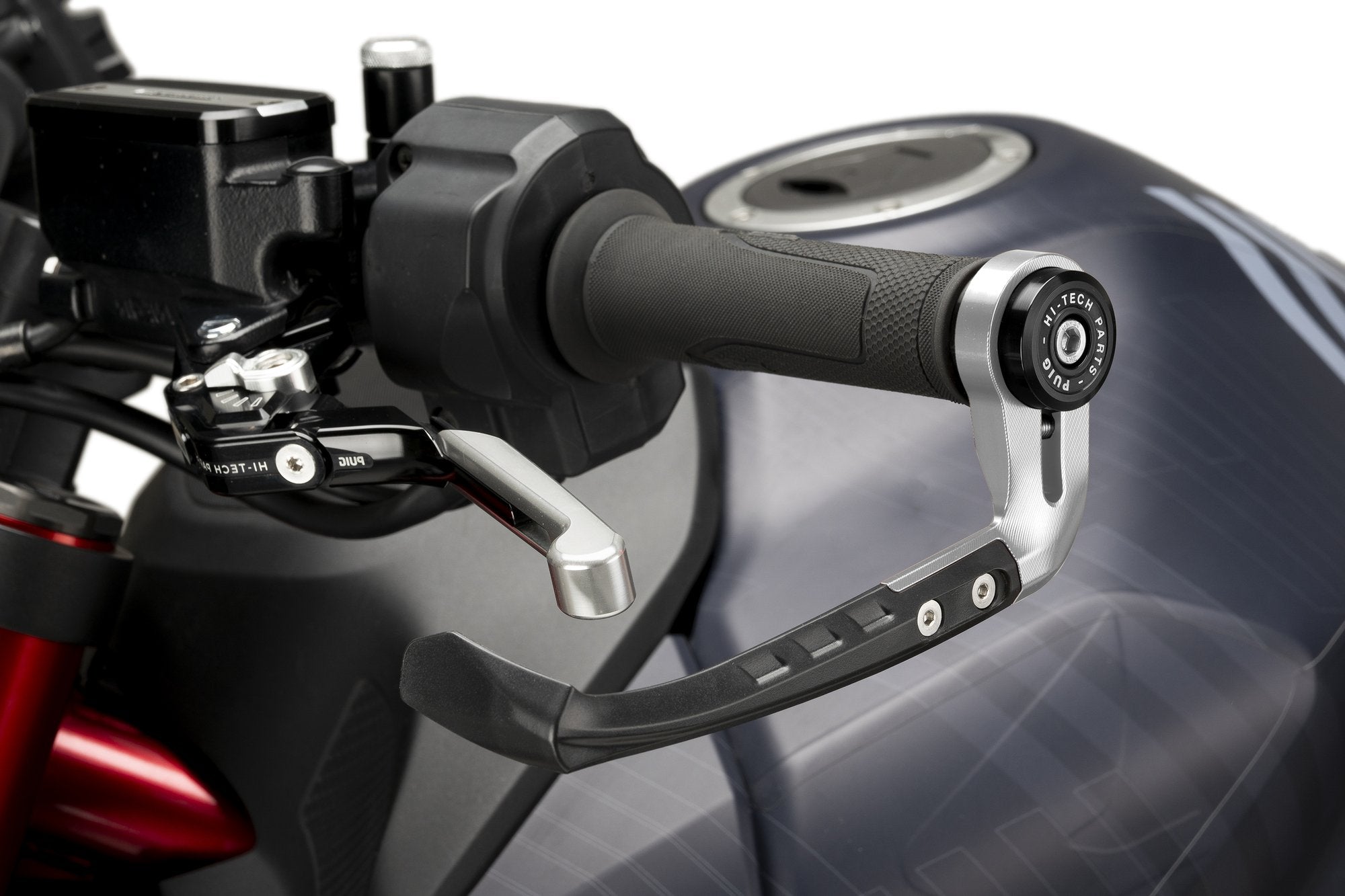 Puig Protector Clutch Lever Raw C/Silver