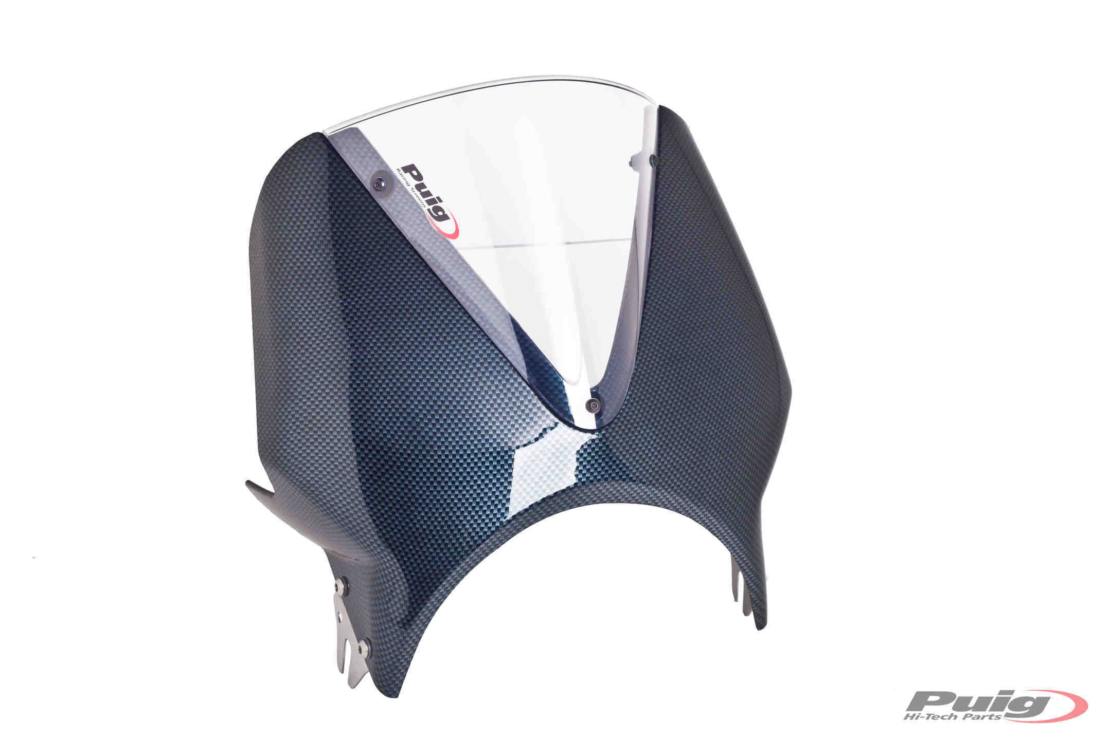 Puig Windscreen Mod.Vision Semif.C/Carbon Screen C/Clea