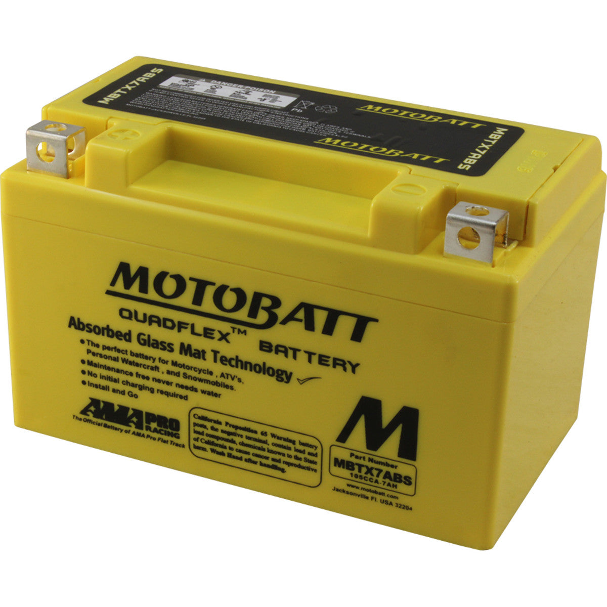Motobatt akku, MBTX7ABS