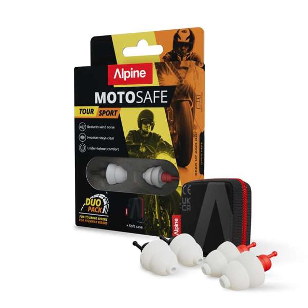 Alpine MotoSafe Duo 2026 Korvatulpat