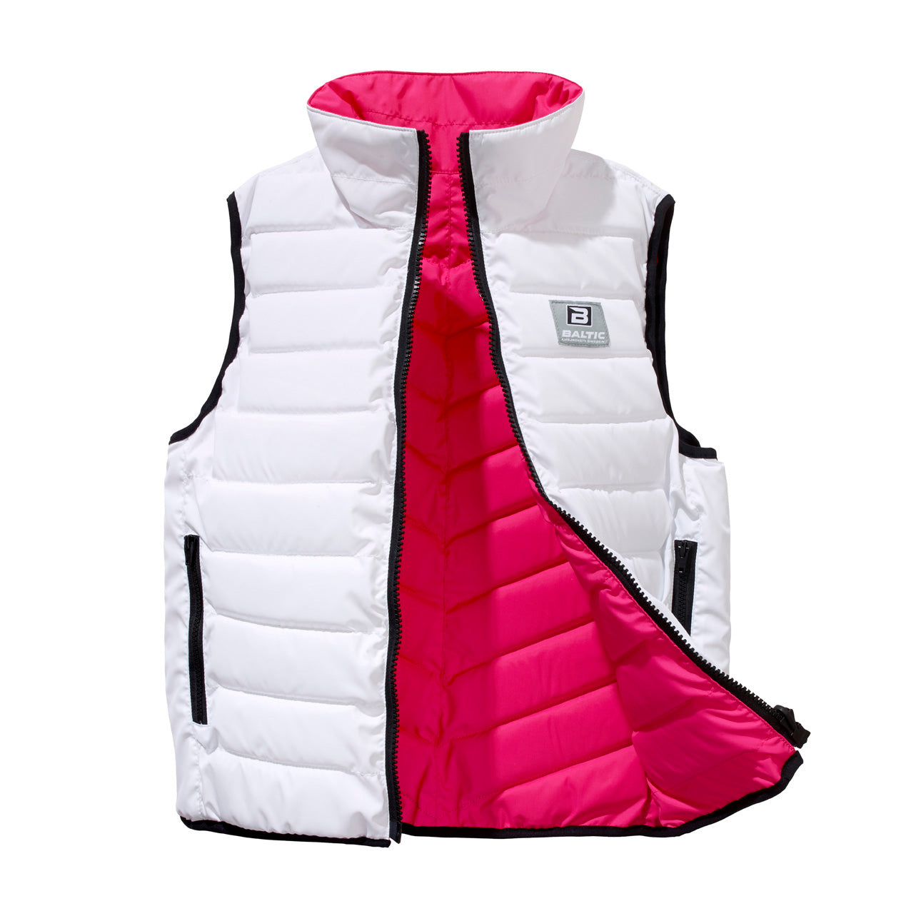 Baltic Flipper kelluntaliivi valkoinen/pinkki