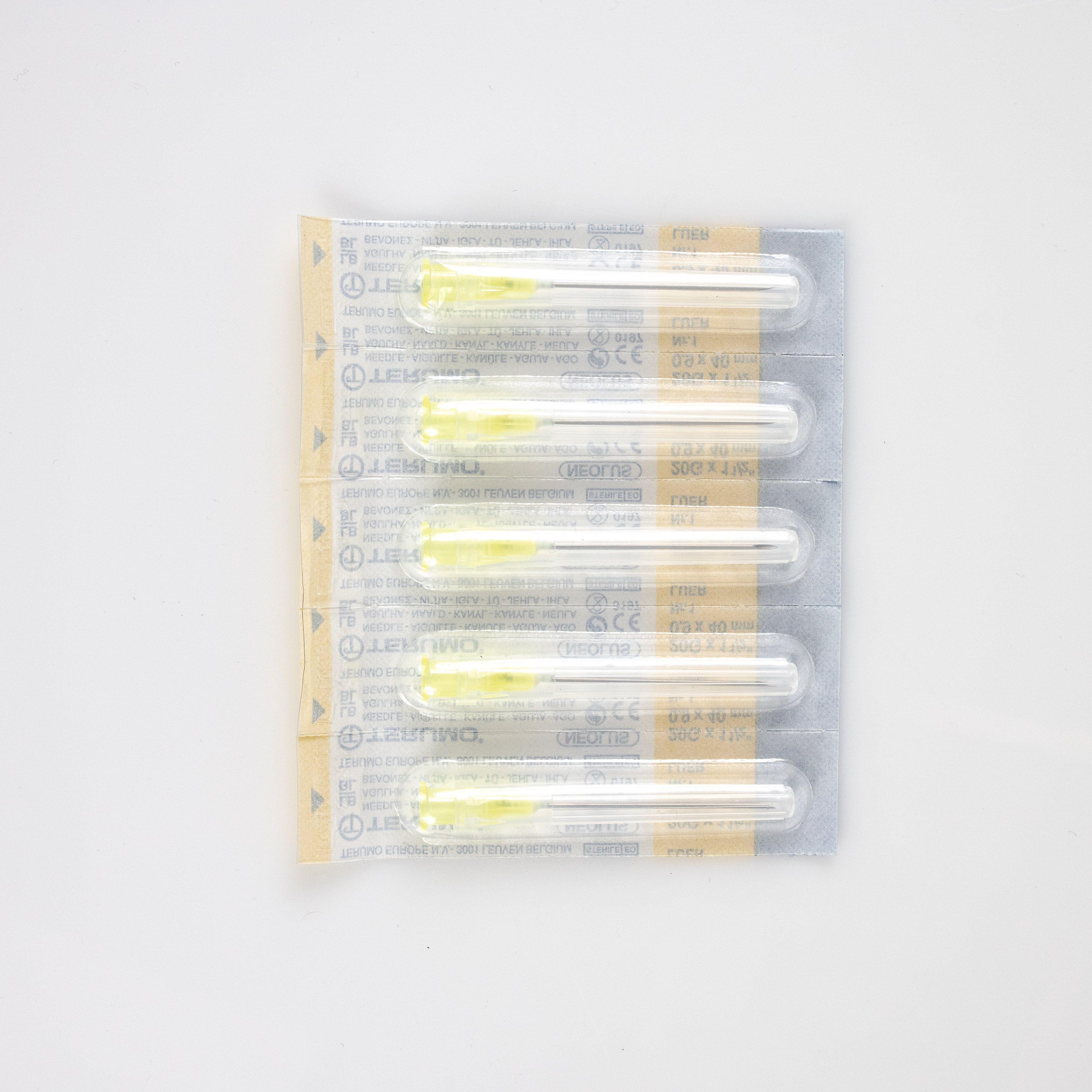 KYB NEEDLES for needle adapter, 5pc