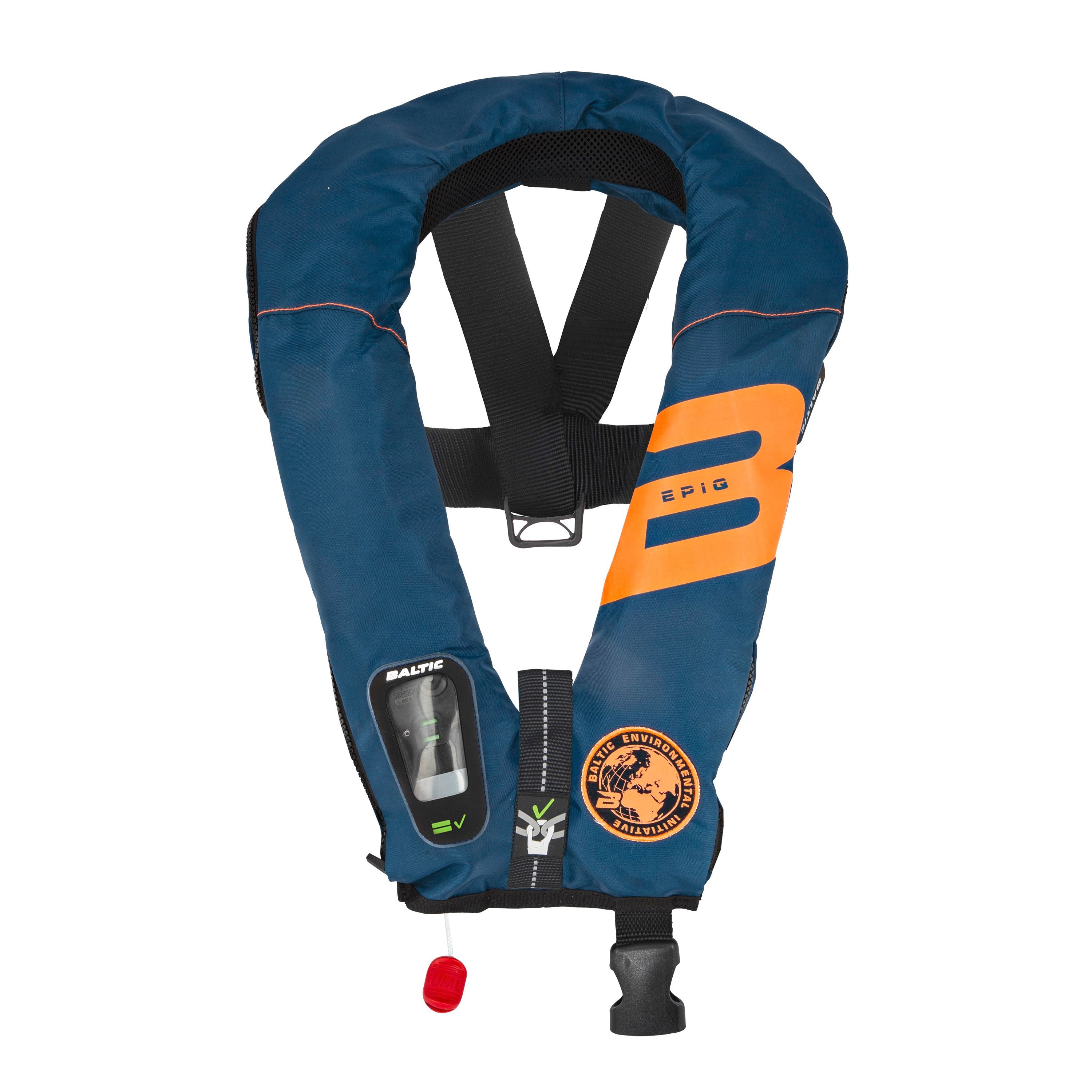 Baltic Epiq 165 harness auto ilmatäytteinen pelastusliivi 40-150kg