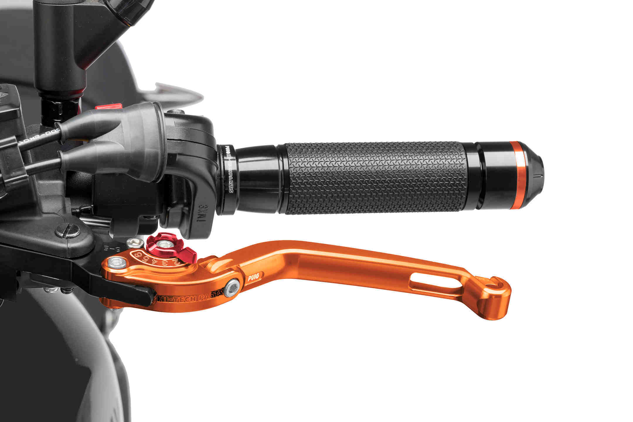 Puig Foldable Clutch Lever 16'C/Orange Selector C/Rouge
