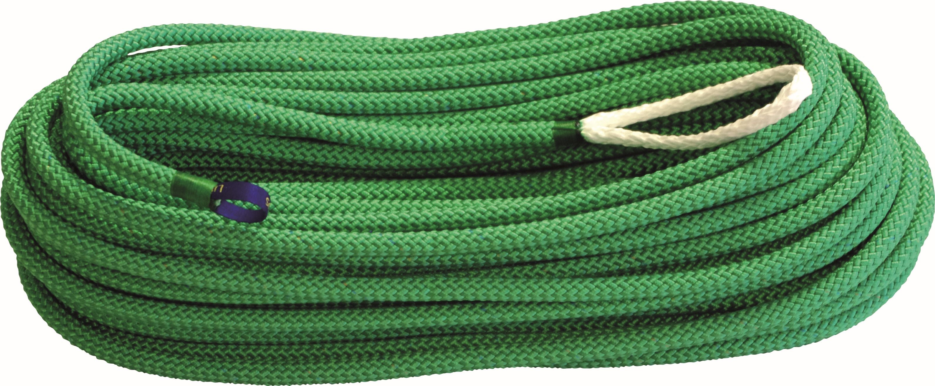 Dynamic halyard w spliced eye Green