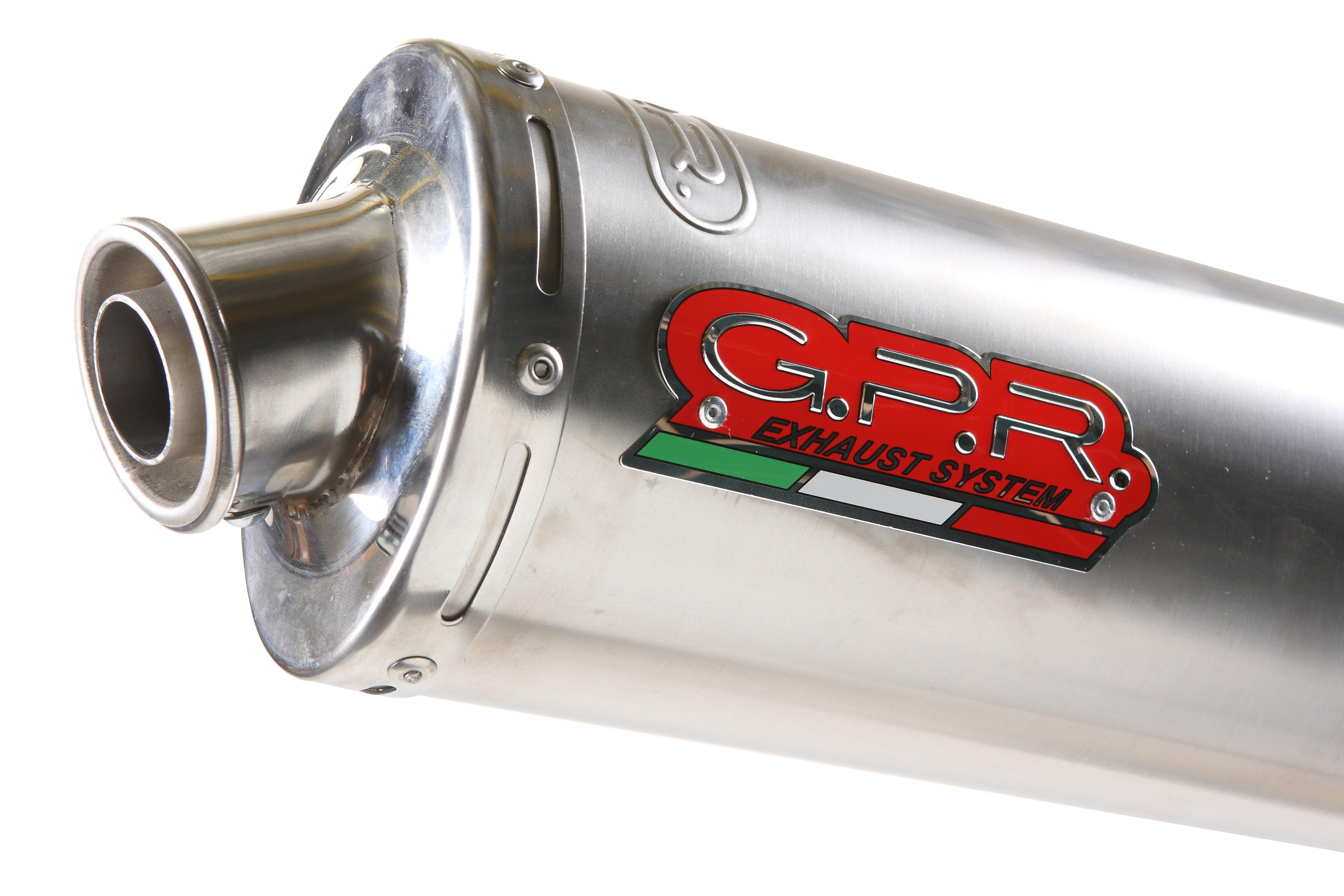 GPR Suzuki Gsx-R 1000 2001/02 EC-Approv. bolt-on silencer Inox Tondo / Round