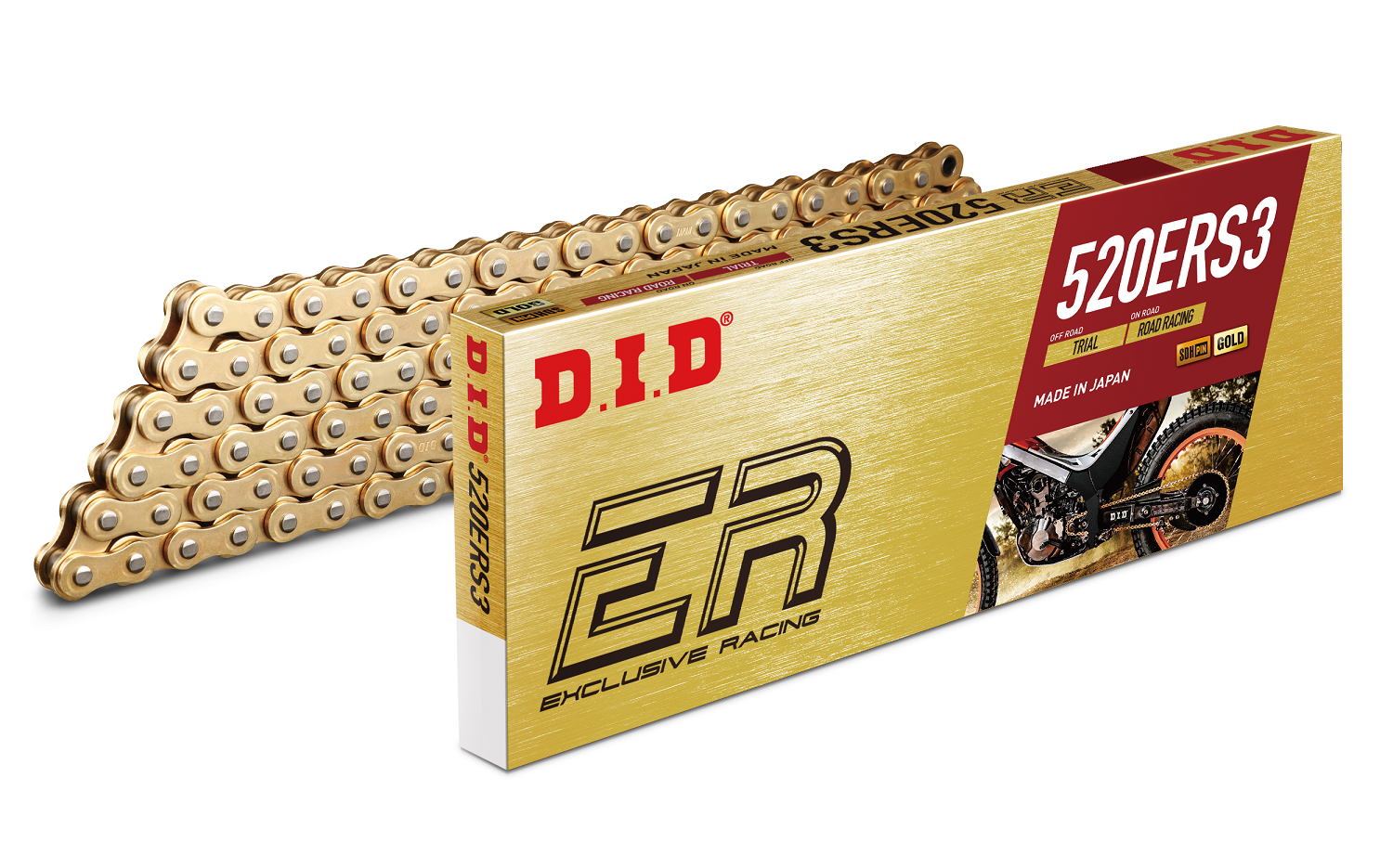 D.I.D 520ERS3 G&G Ketju+Jousil. (RJ)