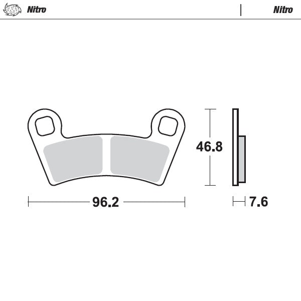Moto-Master Brakepad Polaris: Outlaw