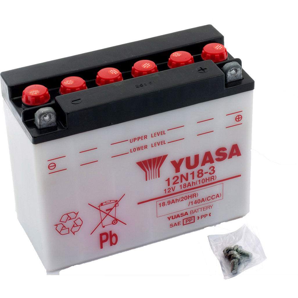 Yuasa akku, 12N18-3 (dc)