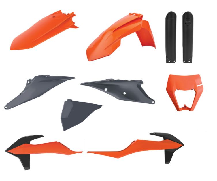 Polisport enduro kit KTM EXC/EXC-F (20->) OEM Color