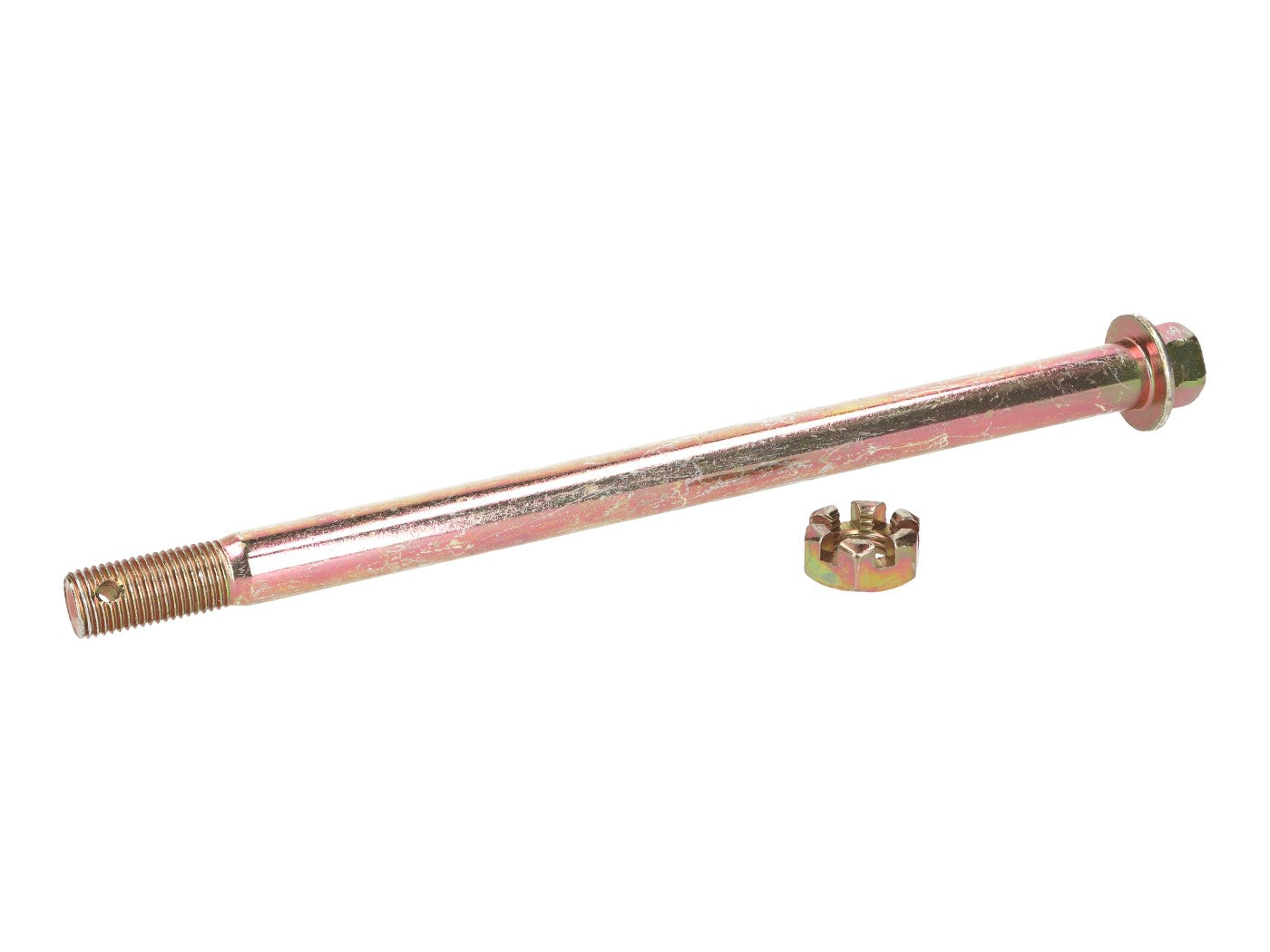 Takapyöränakseli 15mm x 240mm, RX/SX 01-, Senda11-, RCR/SMT 11-