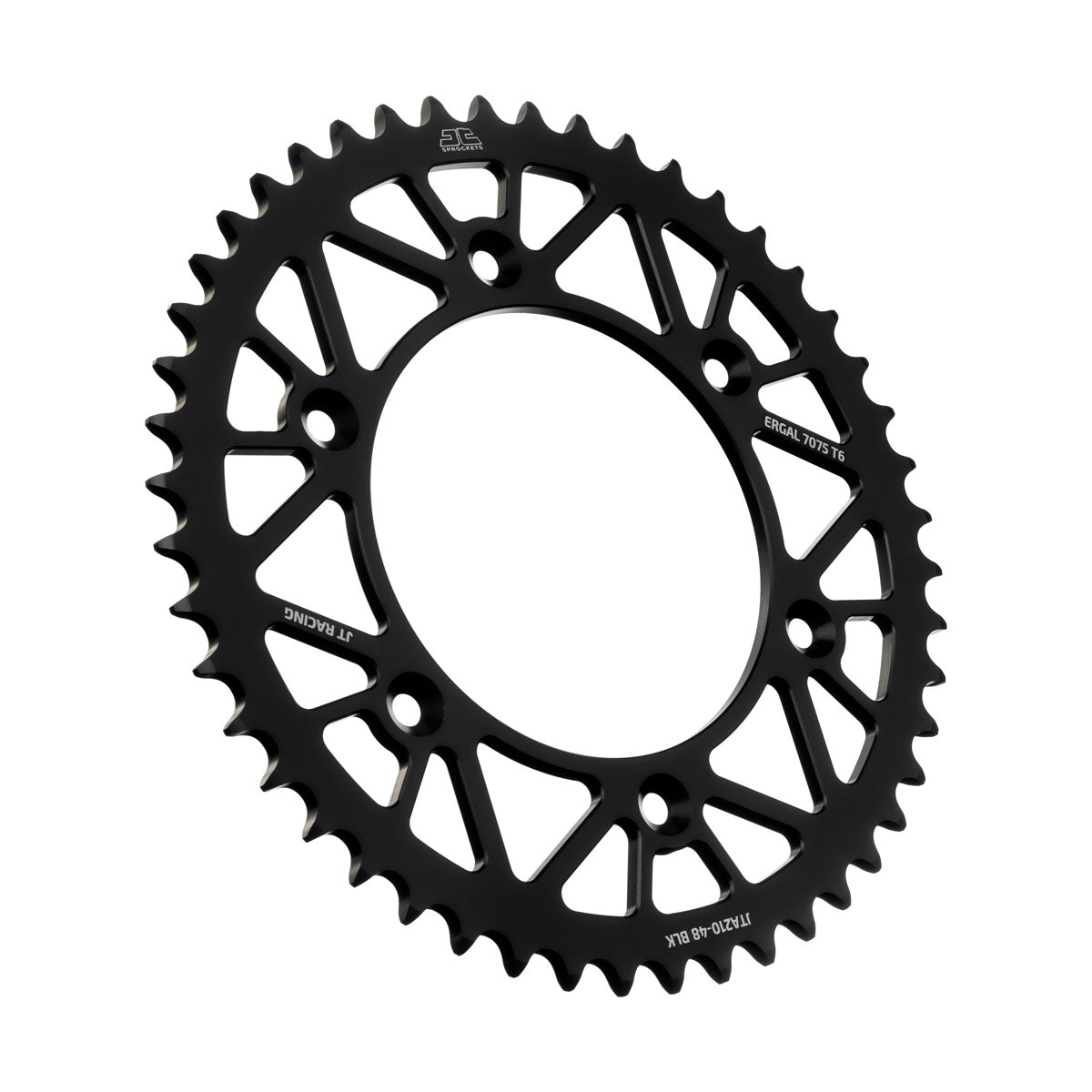 JT Takaratas Alumiini 7075 T6 Musta JTA210.48BLK