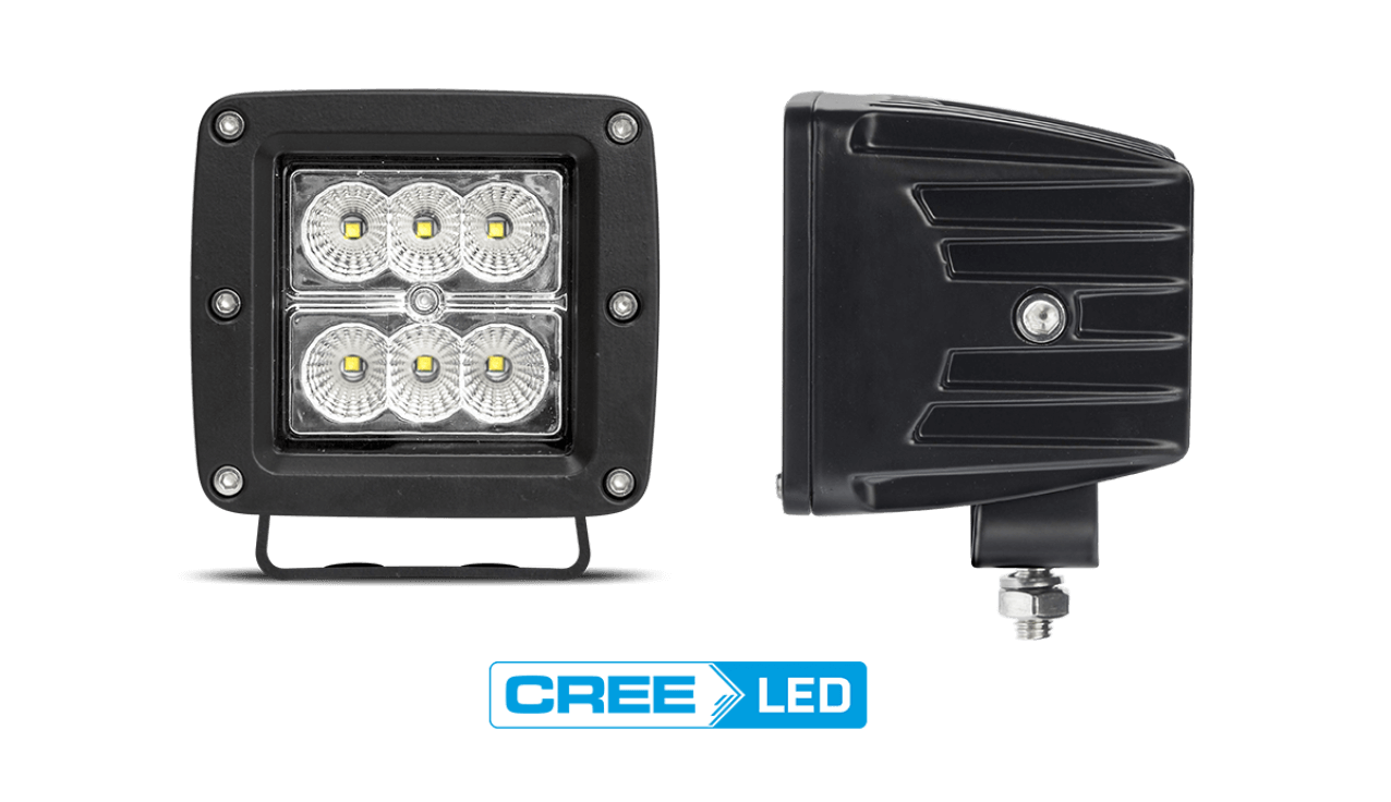 SHARK LED-työvalo, CREE LED, 24 W