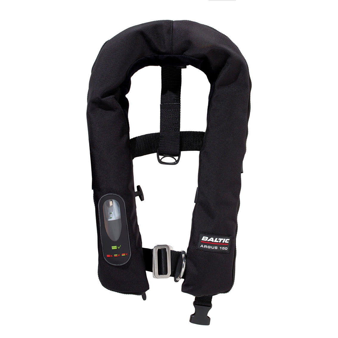 Baltic Argus Pro harness auto ilmatäytteinen pelastusliivi musta 40-150kg