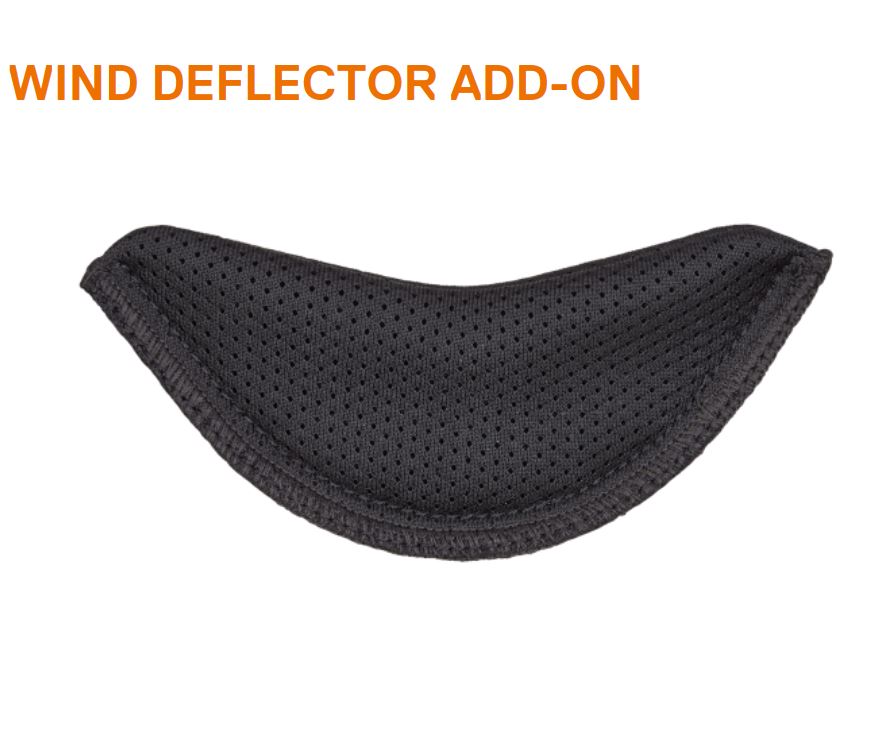 Schuberth E1 winddeflector add-on