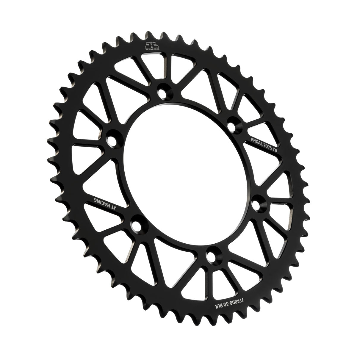 JT Takaratas Alumiini 7075 T6 Musta JTA808.50BLK
