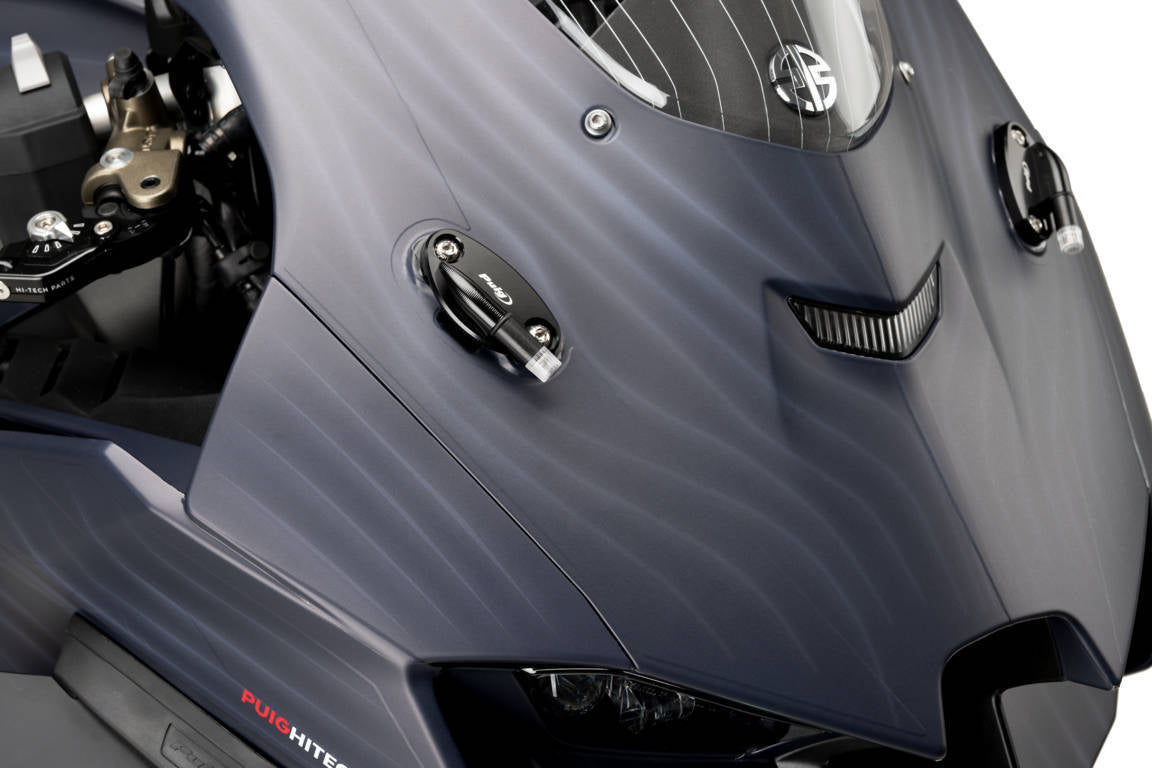 Puig Rearview Mirrors Caps + Turn Lights Tab Kawasaki