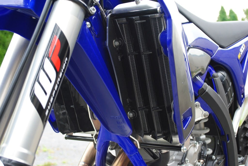 AXP Radiator Braces Black Sherco SE250I-SE300I-250SEFR-300SEFR 12-19