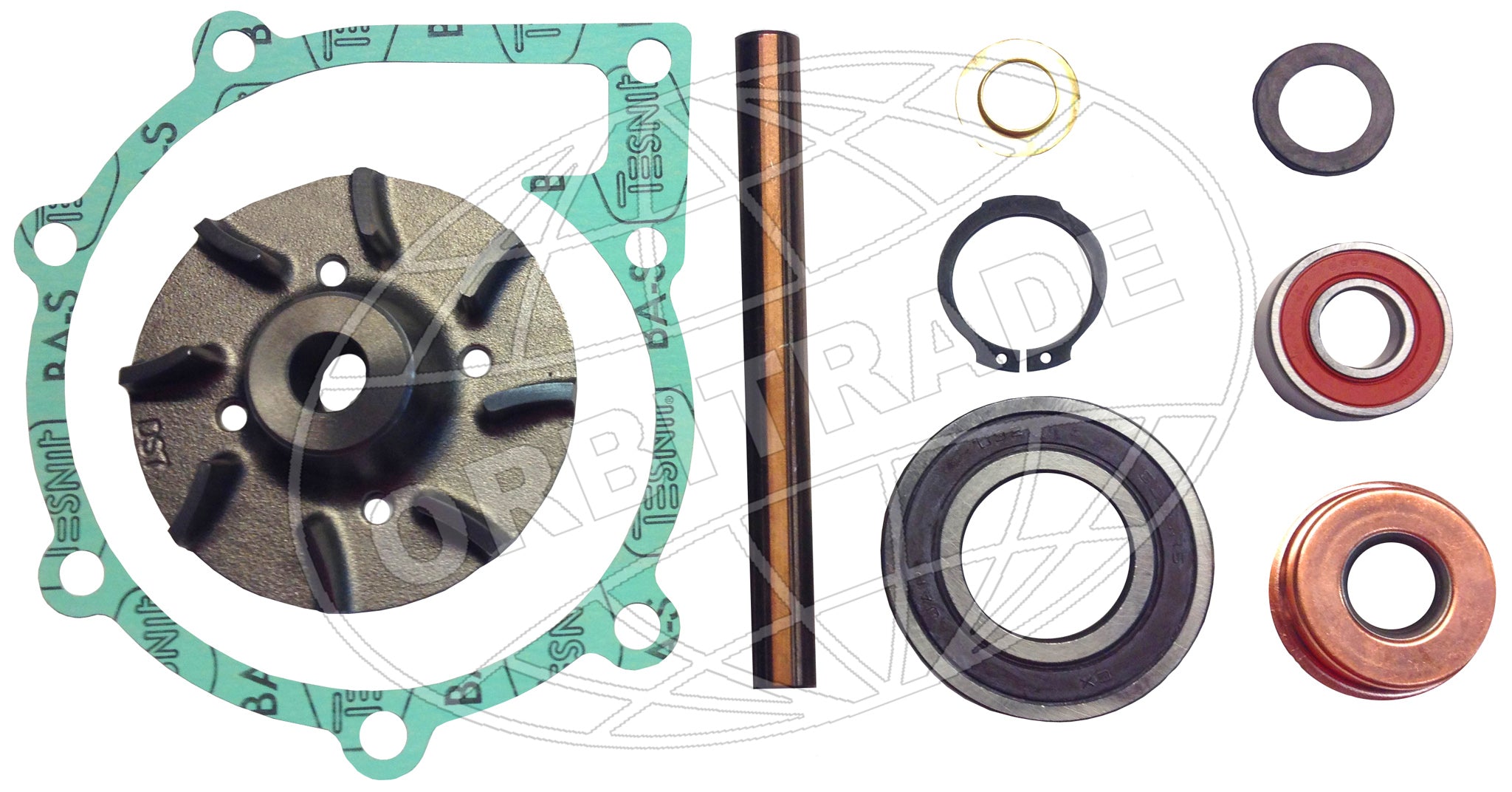 *Orbitrade, Repair kit circulation pump