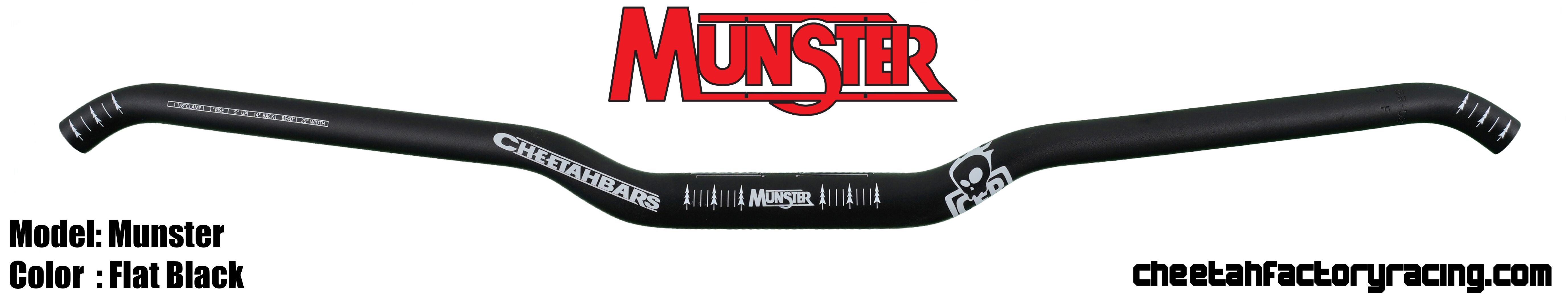 CFR Munster Ohjaustanko Musta