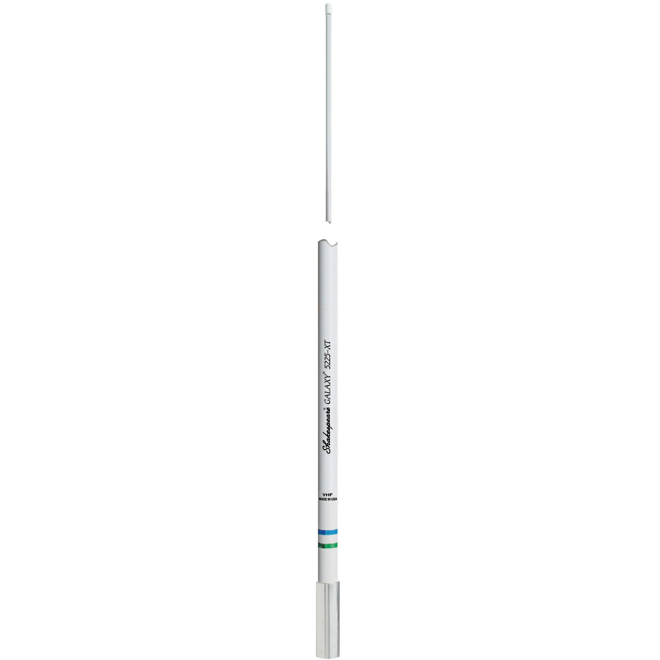 Shakespeare 5225-XT lasikuitu VHF antenni, valkoinen