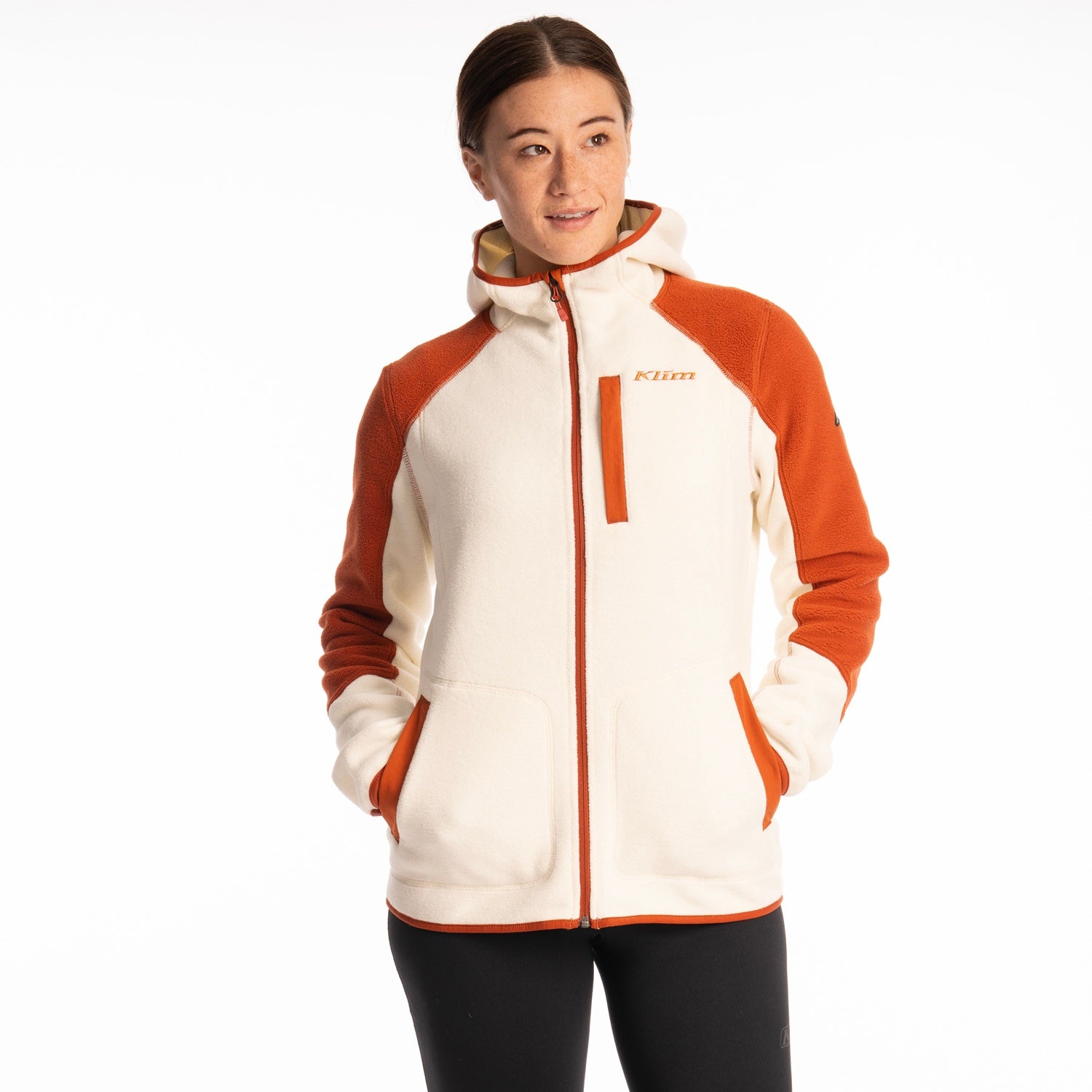Naisten Darby Canyon Fleece Hupullinen Takki