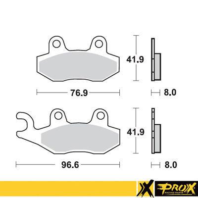 ProX Jarrupalasarja Eteen RM125/250 '89-95 + YZ125/250 '90-97