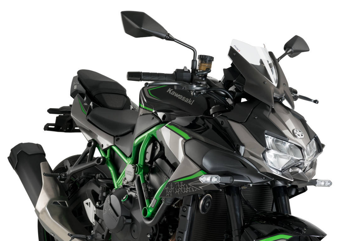 Puig Windshield New Gen. Sport Kawasaki Z H2 C/Clear