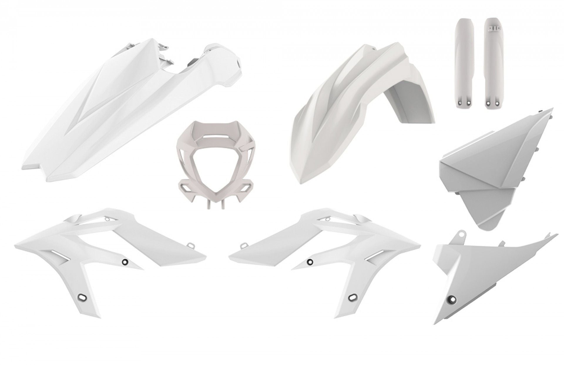Polisport Full kit X-TRAINER (20-21) White White