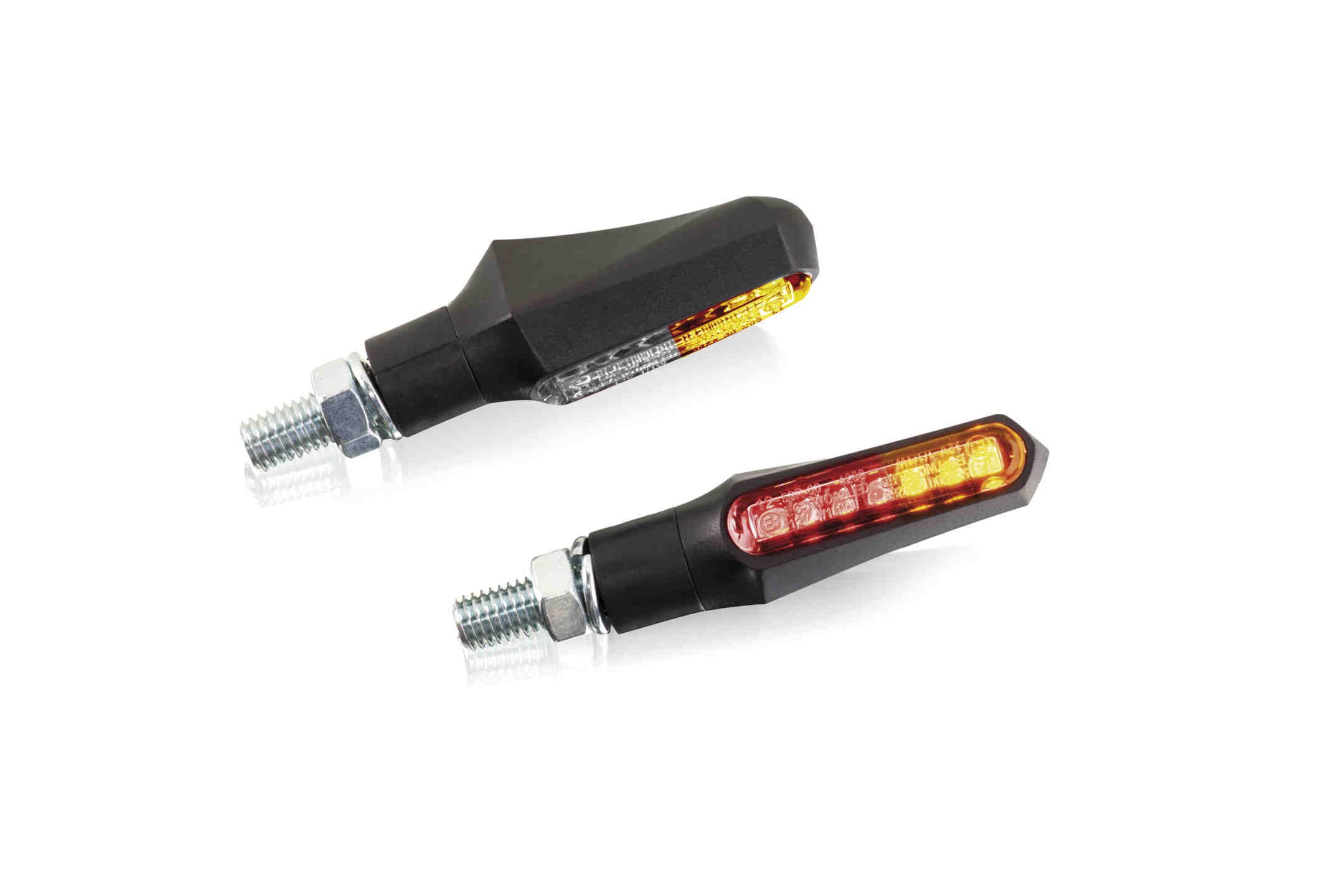 Puig Turn Light Del. Mod. Curve Homologated C/Black