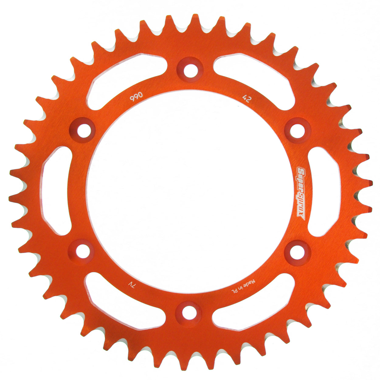 Supersprox Alu takaratas KTM/Husqv./Husab. Oranssi 38