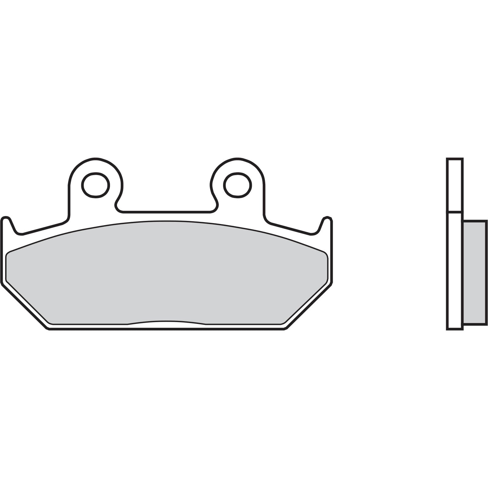 Brembo Jarrupalat Eteen Sintered Road