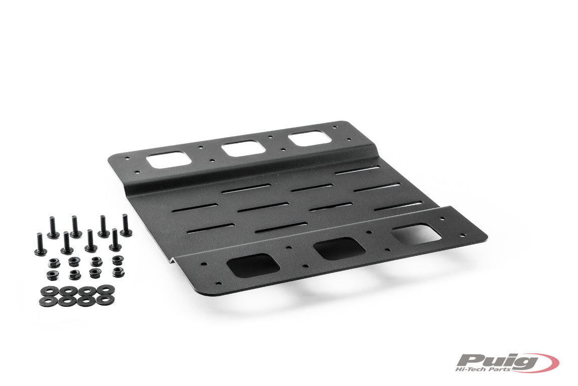 Puig Metallic Plate For Top Case 2325/3108 C/Black