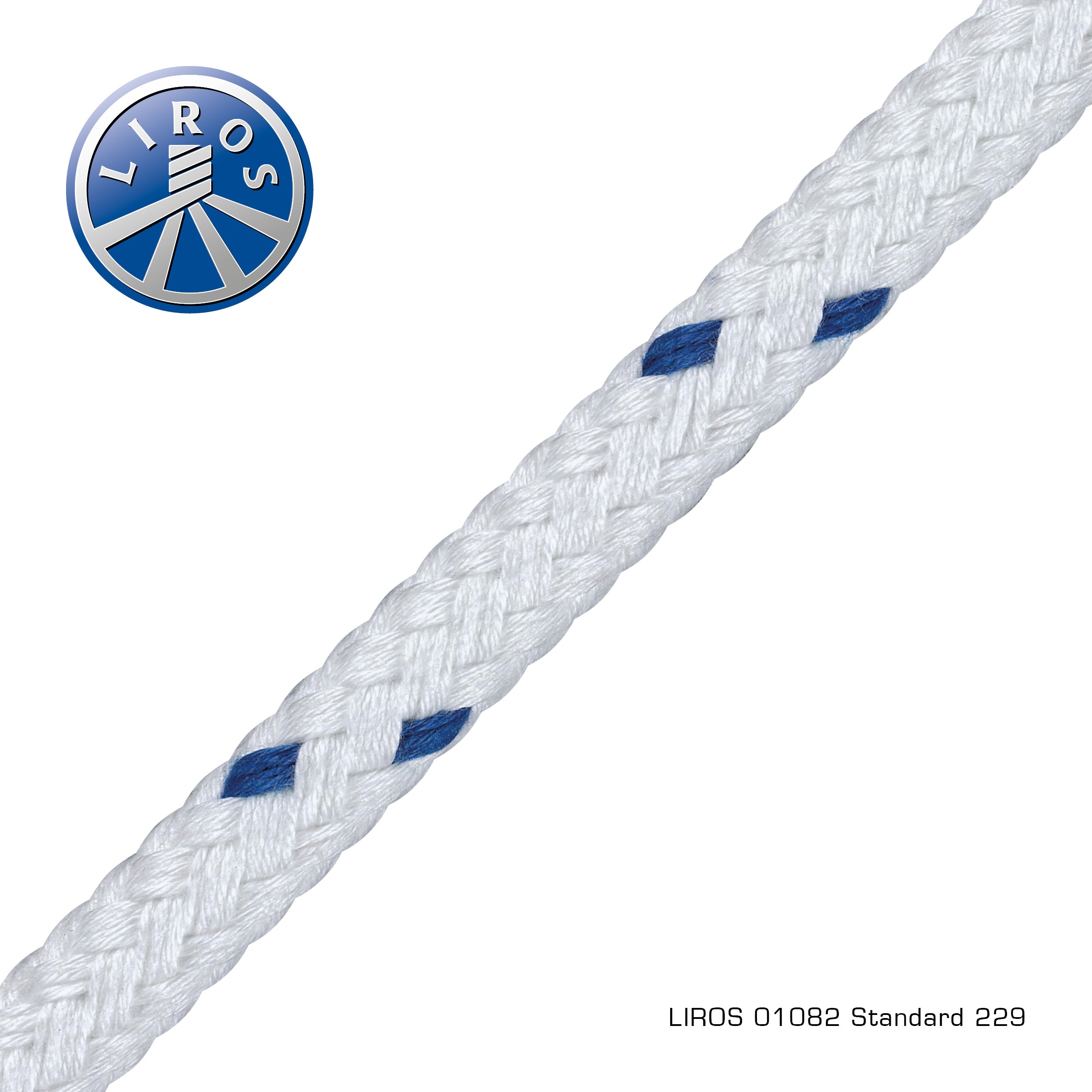 Standard White-Blue