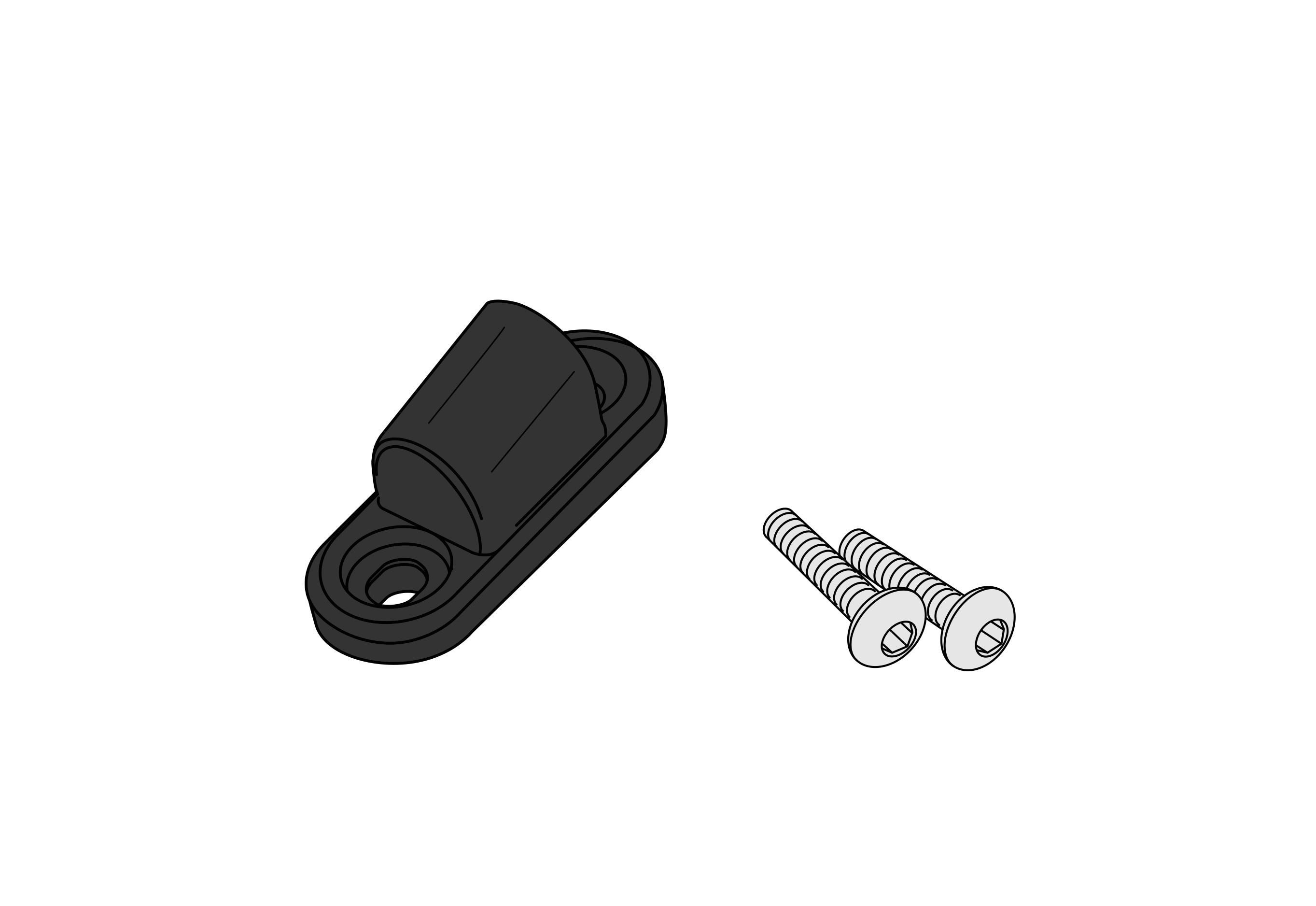 Puig Adapter Rear Mirror Hi-Tech Iv/Mp/Tracker Sportst