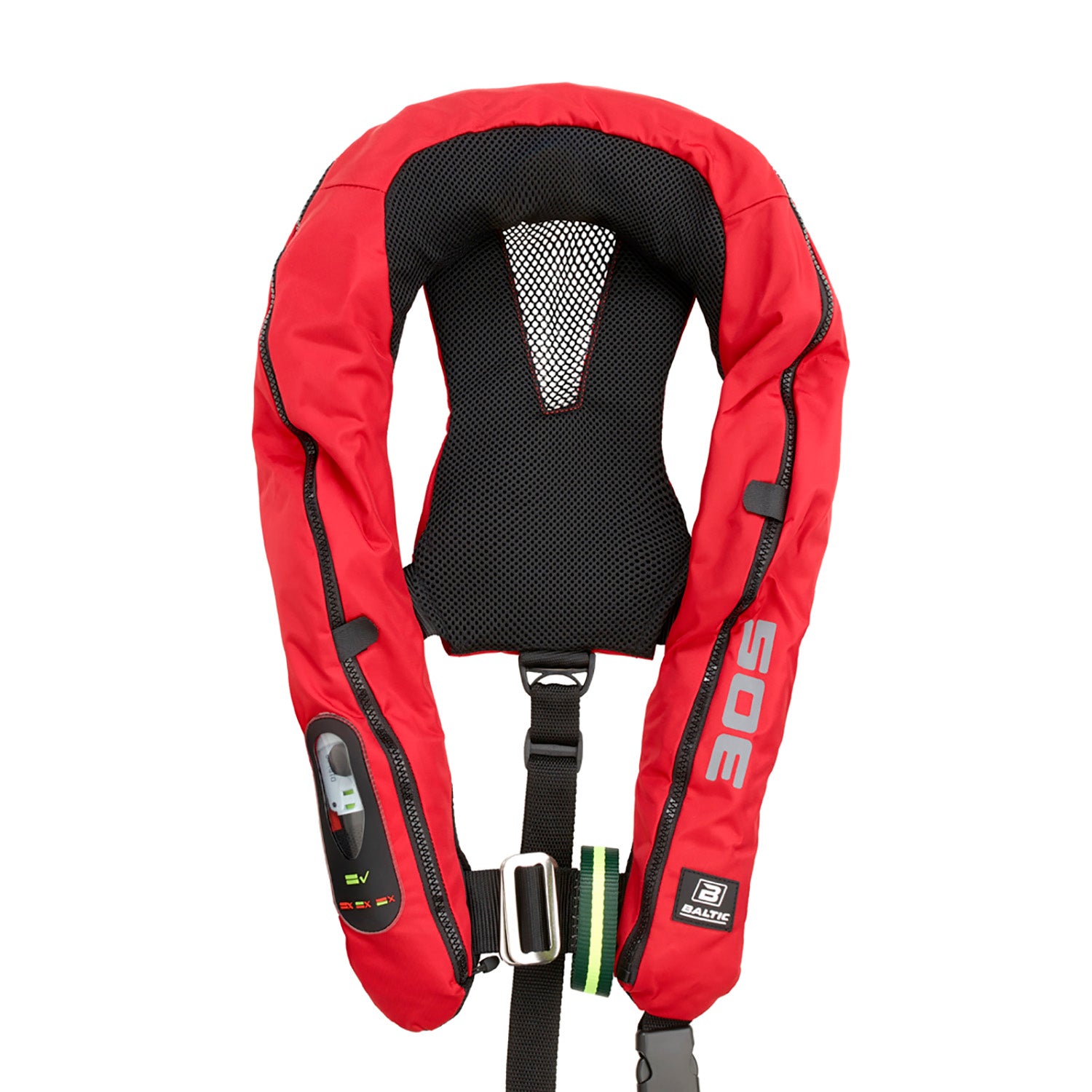 Baltic Legend 305 harness auto ilmatäytteinen pelastusliivi punainen 40-150kg