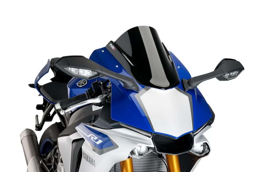 Puig Racing Screen Yamaha Yzf-R1 15'-18' C/Black