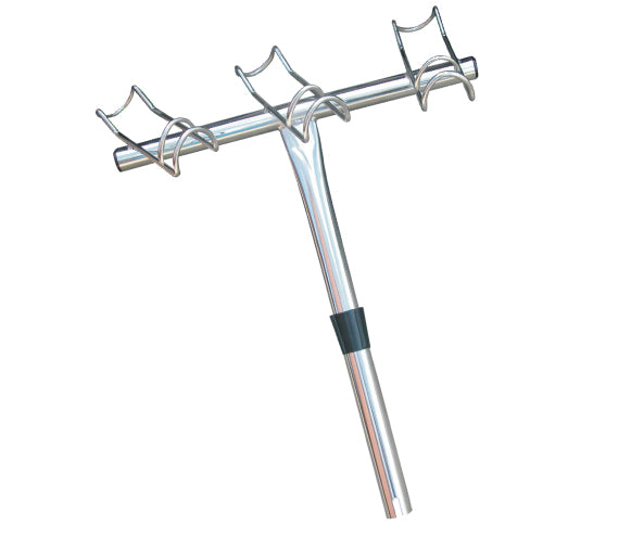 *OS ROD HOLDER 3 IN 1 STAINLESS STEEL - STARBOARD