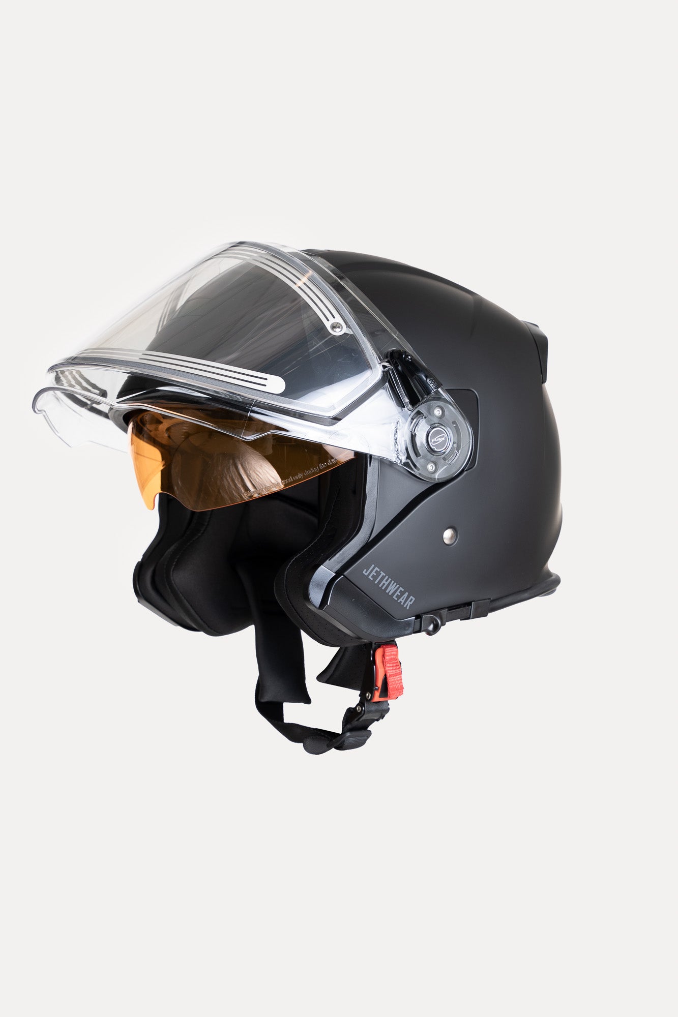 Trail Helmet with electric visor
