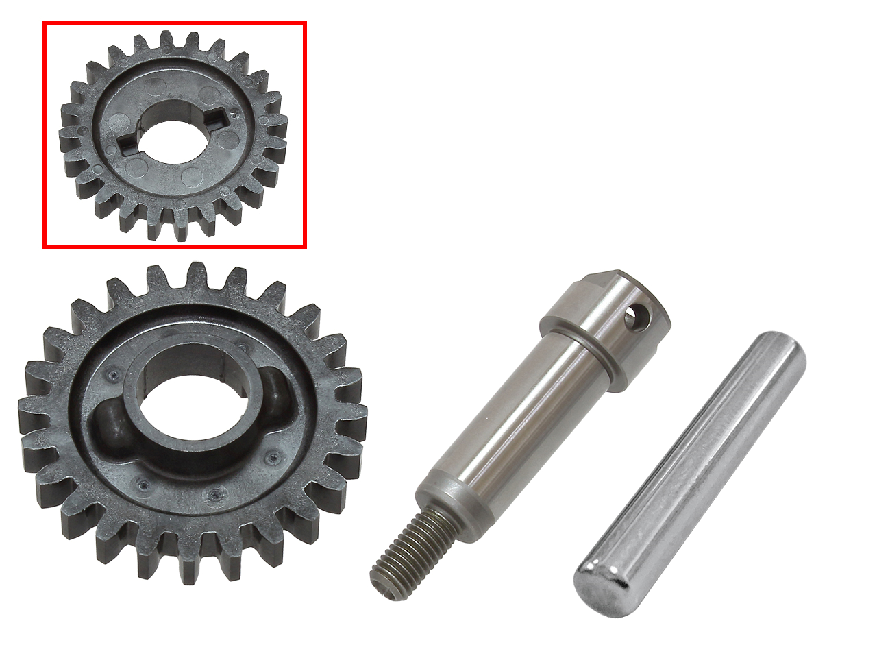 Sixty5 Vesipumpun akseli ja ratas CRF250R 18-21