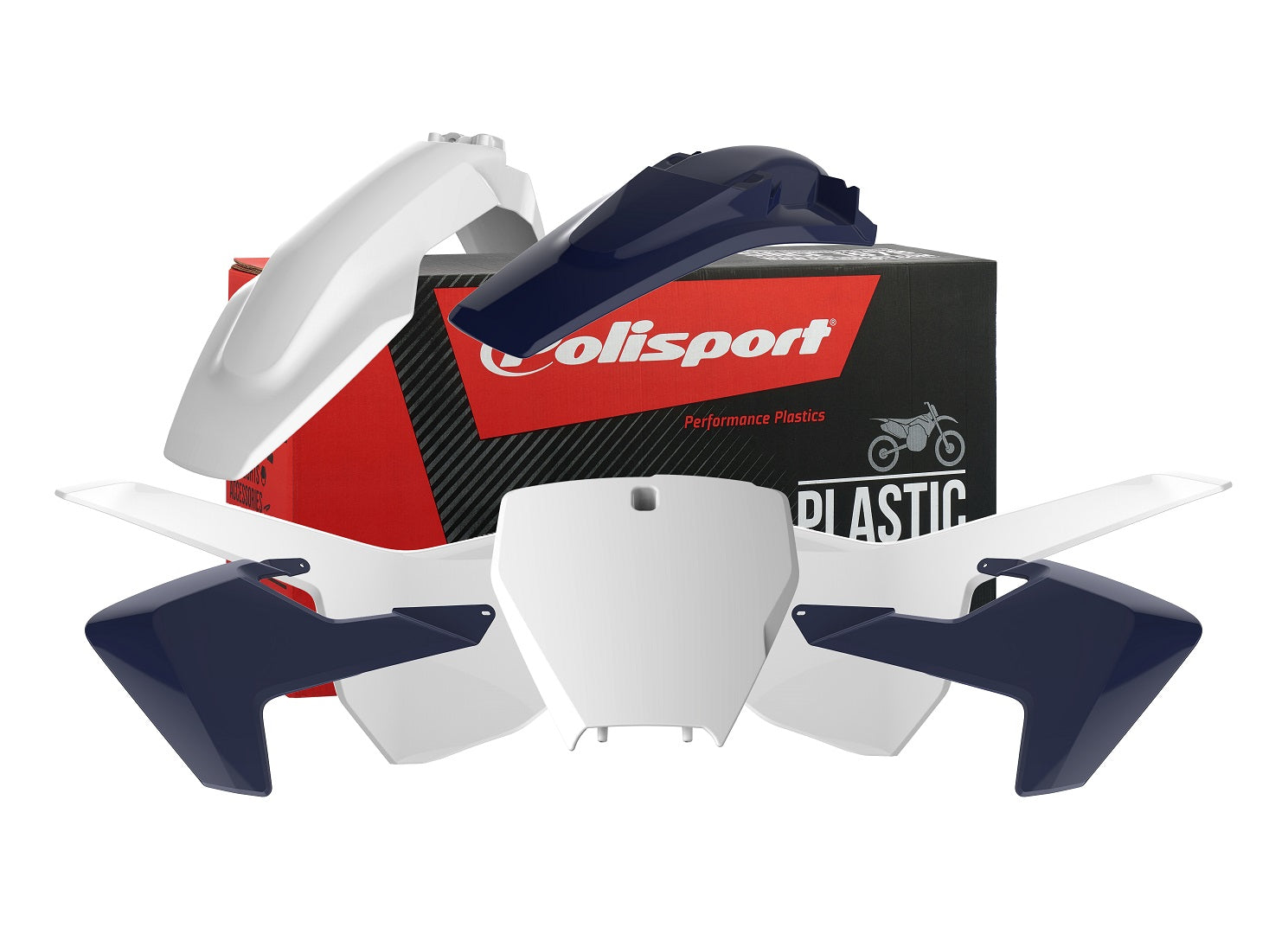 Polisport plastic kit TC125/250, FC250/350/450 16-18 OEM