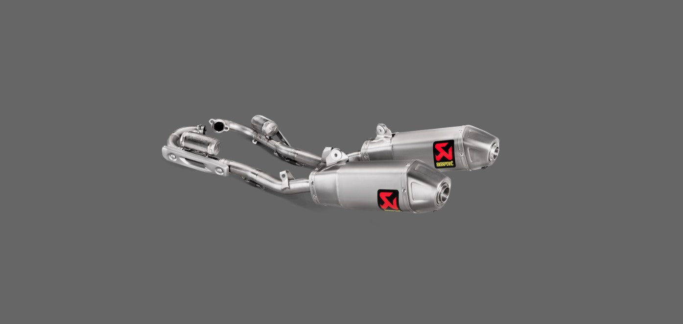 Akrapovic Evolution Line (Titanium) CRF 250 R / RX 2018- (dubbla)