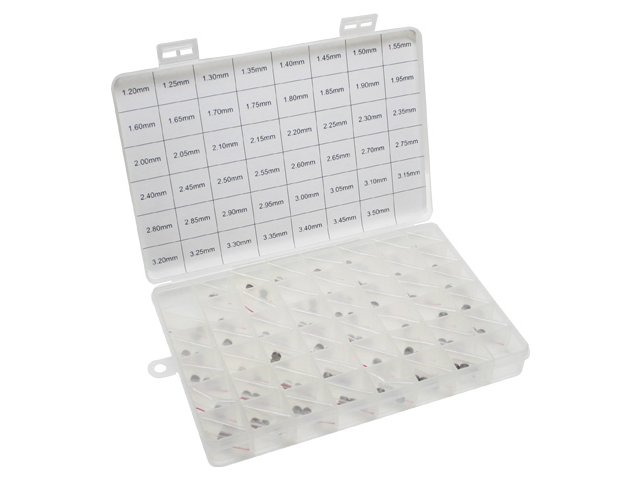 Sixty5 Venttiilins.levysrj 7.48mm 1.2-3.5mm (141pcs)